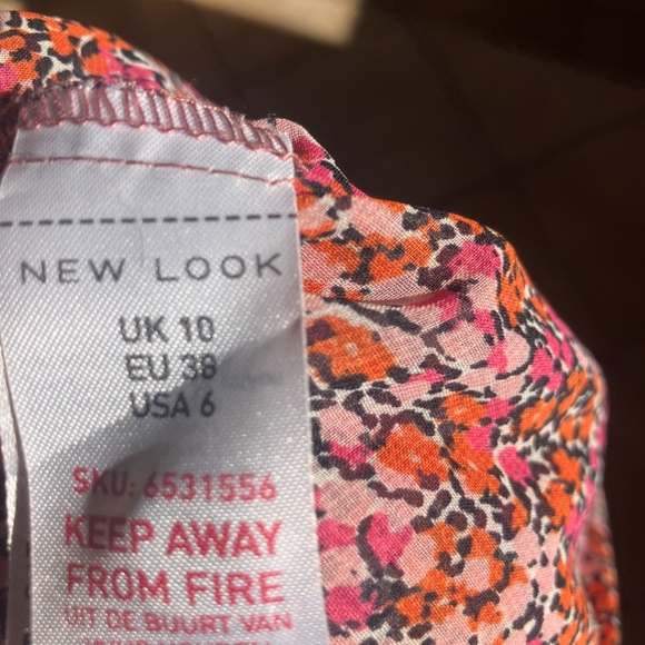 New Look Floral Prairie Maxi Dress – Sheer, Elegant, and Feminine (Size Small) - Picture 10 of 10